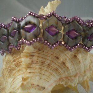 Chevron Anchor Bracelet; Handmade